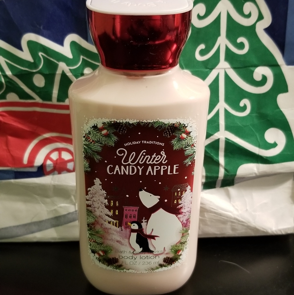 Bath and Body Works Lotion Winter Candy Apple